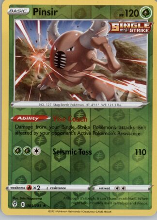 Pinsir SWSH07: Evolving Skies 001/203
