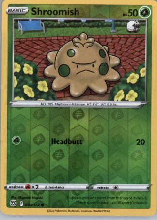 Shroomish SWSH09: Brilliant Stars 003/172 (Reverse Holofoil)