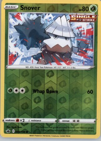 Snover SWSH06: Chilling Reign 009/198 (Reverse Holofoil)