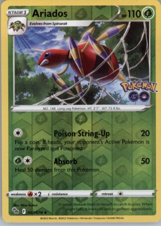 Ariados Pokemon GO 007/078