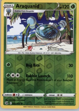 Araquanid SWSH08: Fusion Strike 020/264