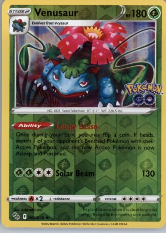 Venusaur Pokemon GO 003/078