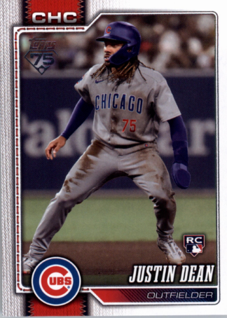 2026 Topps #456 Justin Dean