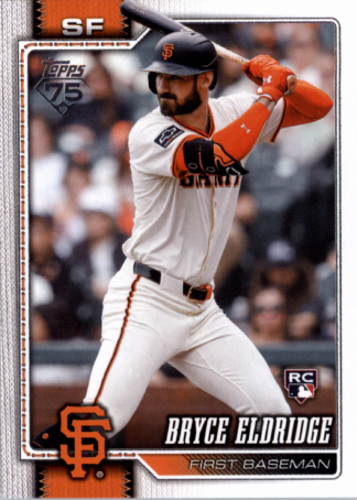 2023 Topps #406 Bryce Eldridge