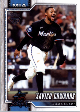 2026 Topps #392 Xavier Edwards
